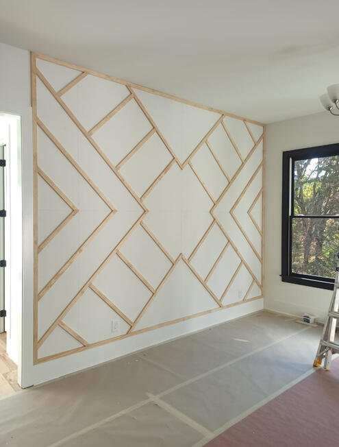 Living Room Accent Wall 2