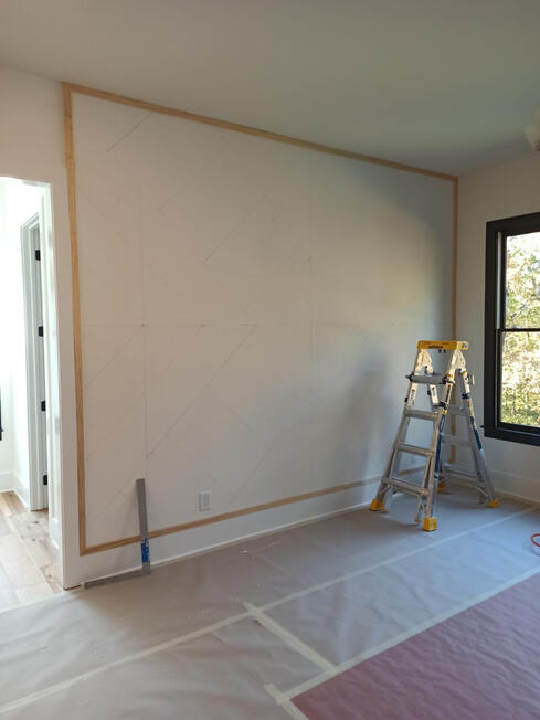Living Room Accent Wall 1