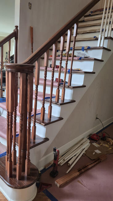 Staircase Restoration &amp; Refinishing