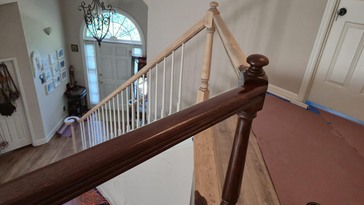 Staircase Restoration & Refinishing